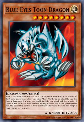 Card Image: Blue-Eyes Toon Dragon