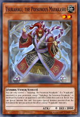 Card Image: Tsukahagi, the Poisonous Mayakashi