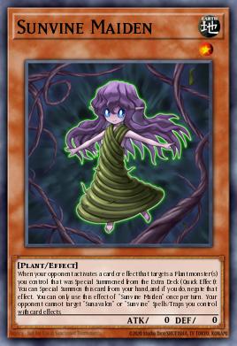 Card Image: Sunvine Maiden