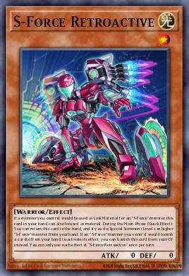 Card Image: S-Force Retroactive