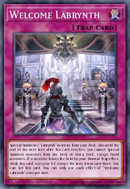 Card Image: Welcome Labrynth