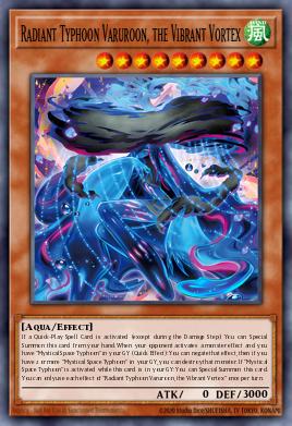 Card Image: Radiant Typhoon Varuroon, the Vibrant Vortex