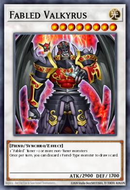 Card Image: Fabled Valkyrus