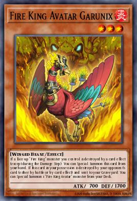 Card Image: Fire King Avatar Garunix