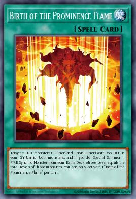 Card Image: Birth of the Prominence Flame