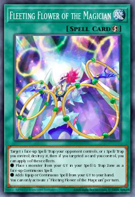 Card Image: Fleeting Flower of the Magician