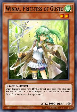 Card Image: Winda, Priestess of Gusto