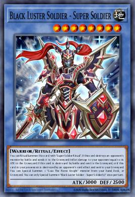 Card Image: Black Luster Soldier - Super Soldier
