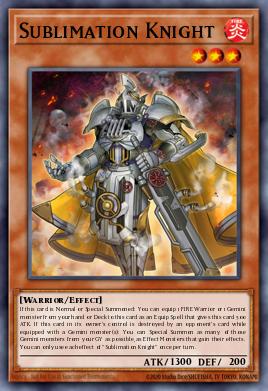 Card Image: Sublimation Knight