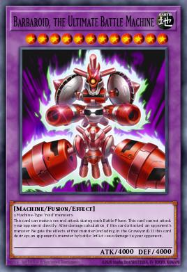 Card Image: Barbaroid, the Ultimate Battle Machine