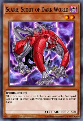 Card Image: Scarr, Scout of Dark World