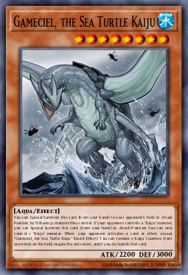 Card Image: Gameciel, the Sea Turtle Kaiju