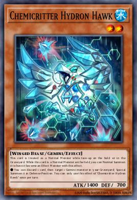 Card Image: Chemicritter Hydron Hawk