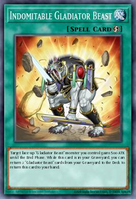 Card Image: Indomitable Gladiator Beast