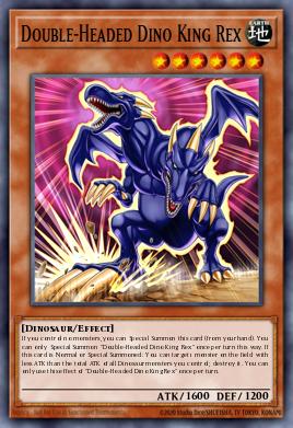 Card Image: Double-Headed Dino King Rex