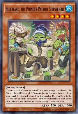 Card Image: Bluebeard, the Plunder Patroll Shipwright