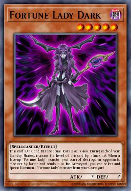 Card Image: Fortune Lady Dark