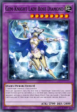 Card Image: Gem-Knight Lady Rose Diamond
