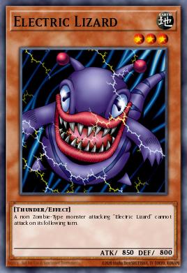Card Image: Electric Lizard