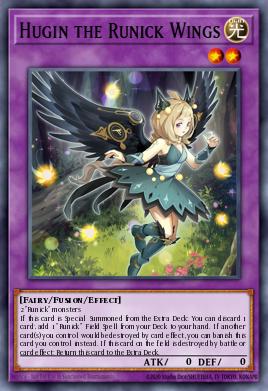 Card Image: Hugin the Runick Wings