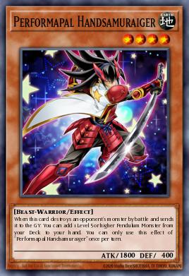 Card Image: Performapal Handsamuraiger