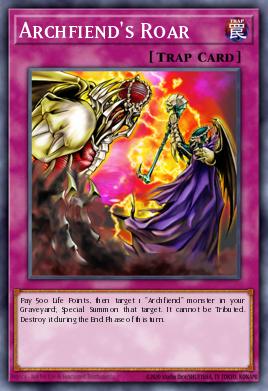 Card Image: Archfiend's Roar