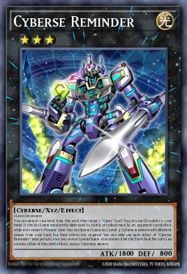 Card Image: Cyberse Reminder
