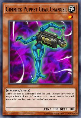 Card Image: Gimmick Puppet Gear Changer