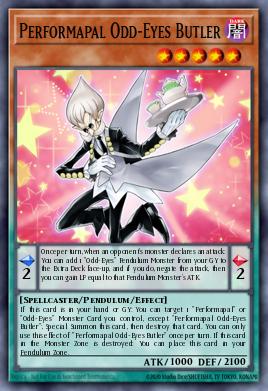 Card Image: Performapal Odd-Eyes Butler