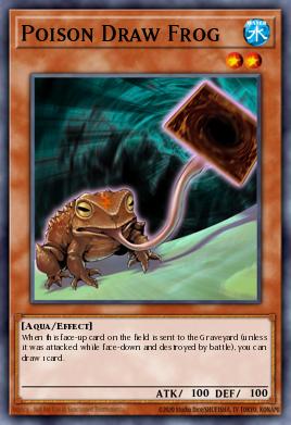 Card Image: Poison Draw Frog