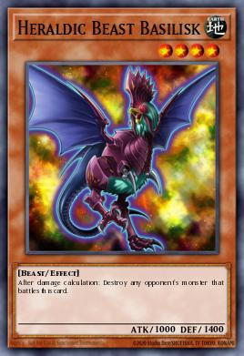 Card Image: Heraldic Beast Basilisk