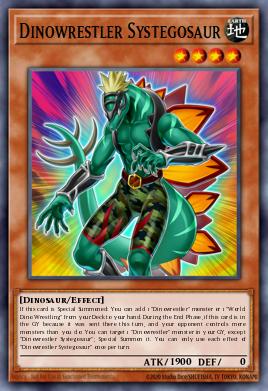 Card Image: Dinowrestler Systegosaur