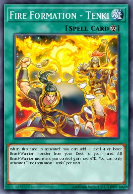 Card Image: Fire Formation - Tenki
