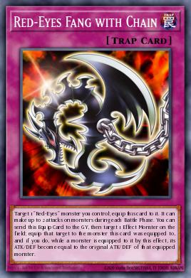 Card Image: Red-Eyes Fang with Chain