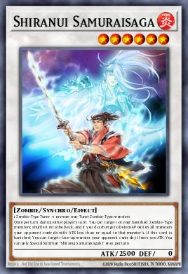 Card Image: Shiranui Samuraisaga