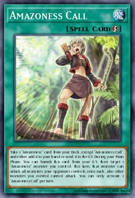 Card Image: Amazoness Call