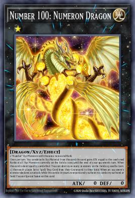 Card Image: Number 100: Numeron Dragon