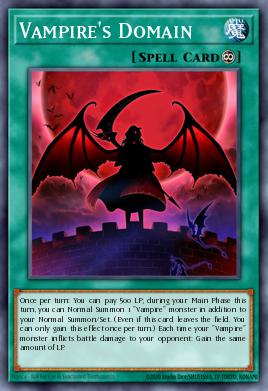 Card Image: Vampire's Domain