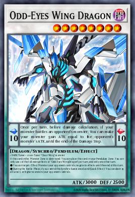 Card Image: Odd-Eyes Wing Dragon