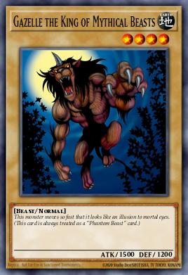 Card Image: Gazelle the King of Mythical Beasts