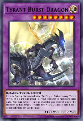 Card Image: Tyrant Burst Dragon