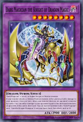 Card Image: Dark Magician the Knight of Dragon Magic