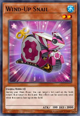 Card Image: Wind-Up Snail