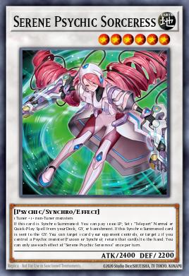 Card Image: Serene Psychic Sorceress