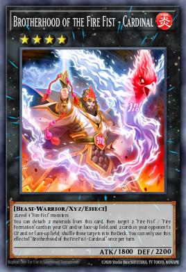 Card Image: Brotherhood of the Fire Fist - Cardinal