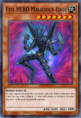 Card Image: Evil HERO Malicious Edge