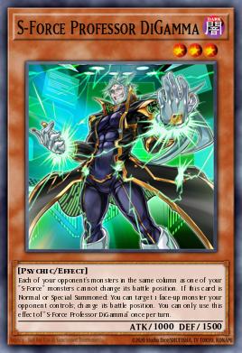 Card Image: S-Force Professor DiGamma