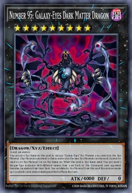 Card Image: Number 95: Galaxy-Eyes Dark Matter Dragon