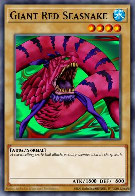 Card Image: Giant Red Seasnake