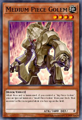 Card Image: Medium Piece Golem